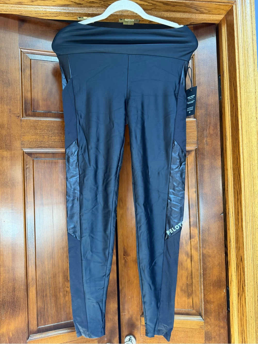 Peloton Lanston Sport High-Waisted Black Pocket Legging, Size Large